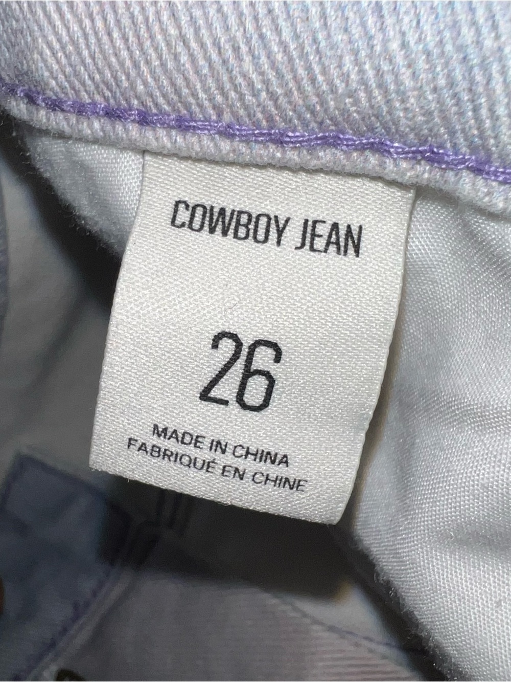 BDG Urban Outfitters Cowboy Jean Sunset Bird Print Size 26 - Picture 17 of 17